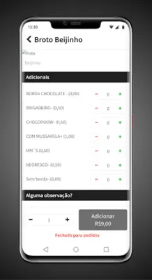 Recanto da Pizza android App screenshot 1